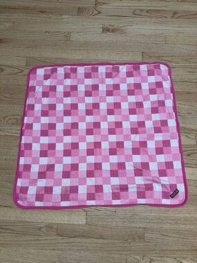 Vineyard Vines baby blanket Pink Pima Cotton